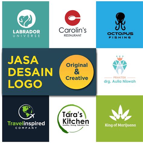 Jual Logo Desain Logo Umkm Logo Usaha Profesional Desain Logo