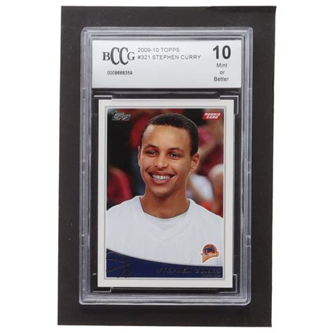 Stephen Curry Topps Rc Bccg Pristine Auction