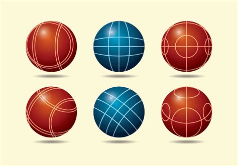 Bocce Ball Collection 156229 Vector Art at Vecteezy