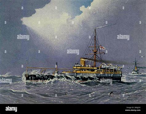 Hms Hero 1885 Mitchell Stock Photo Alamy