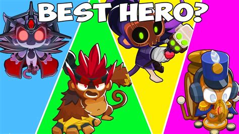 Which Hero Is Actually Best Btd6 Part 2 Youtube