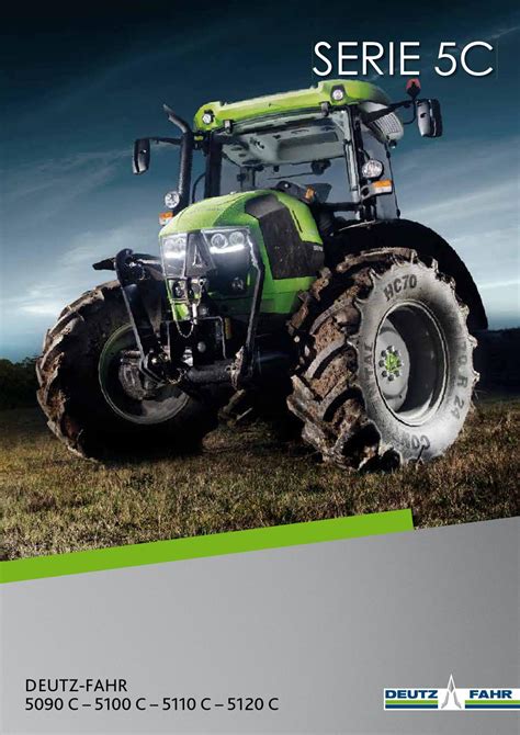 Deutz Fahr 5c Series Brochure German By Deutz Fahr Issuu