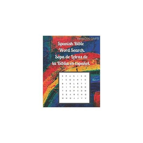 Spanish Bible Word Search Sopa De Letras De La Ubuy India