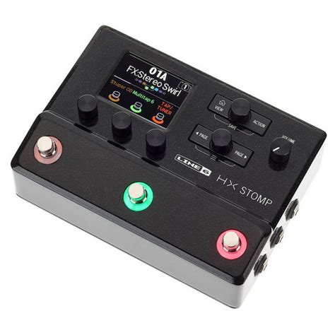 Line Hx Stomp Black Multi Effect Hari Hari Musik