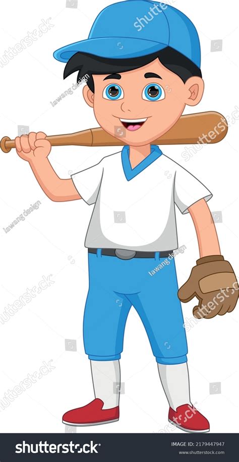 Boy With Baseball Bat And Glove: Over 405 Royalty-Free Licensable Stock Vectors & Vector Art ...