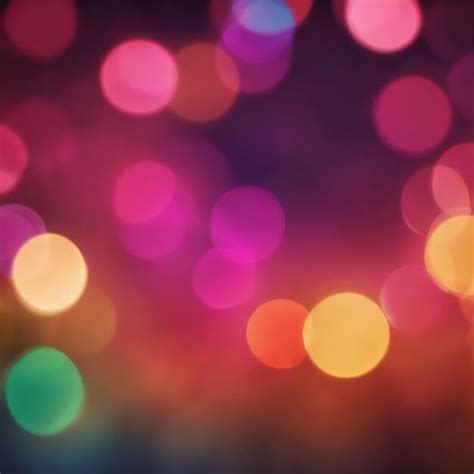 Premium Photo Colurful Bokeh Light On Black Background