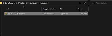 Microsoft Sql Server Kurulumu Bili Im Programlama