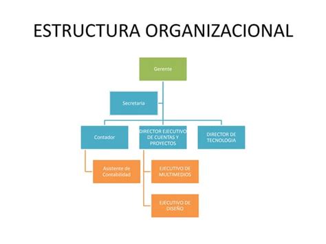 Estructura Organizacional Ppt