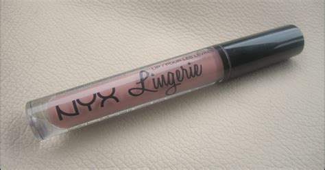 Of Pearls Prettiness And Pages Nude Lip Review Nyx Lingerie Matte Liquid Lipstick In Bedtime