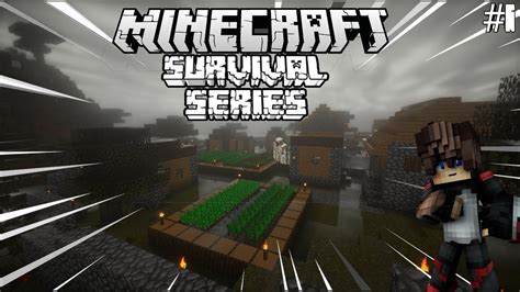 Lets Find Village Minecraft Survival Serise 1 Youtube