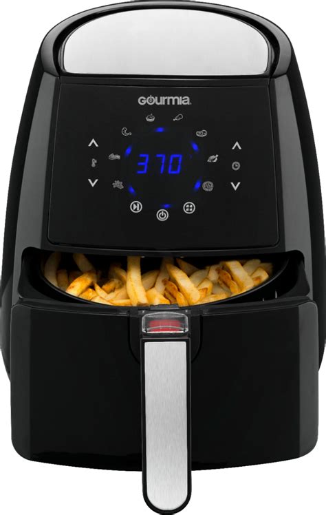 Customer Reviews Gourmia 4 5 Qt Digital Air Fryer Black Silver GAF570