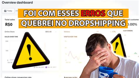 3 Principais Erros Graves que Cometi no Dropshipping NÃO FAÇA ISSO