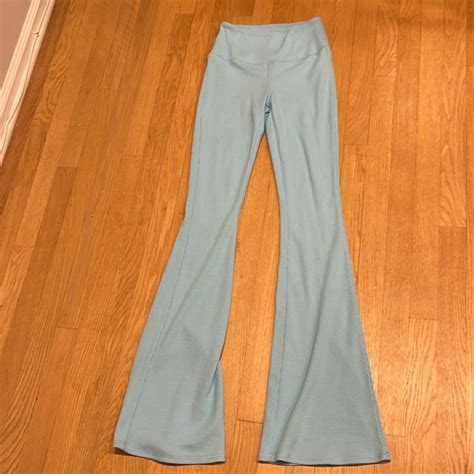 Naked Wardrobe Pants Jumpsuits Naked Wardrobe Waffle Knit Flare