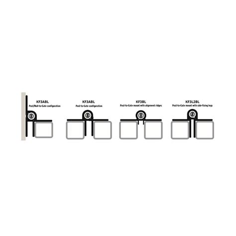 D D Technologies Kwik Fit Aluminum Hinges Alignment Ridges Hoover