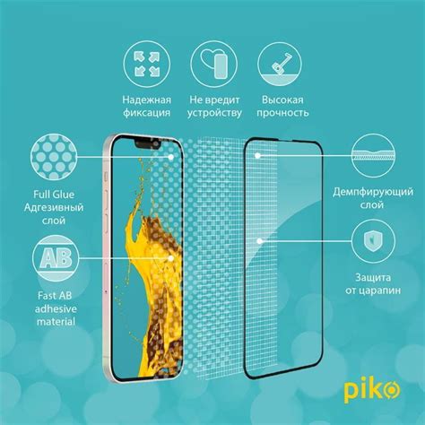 Piko Full Glue Apple Iphone Mini Black