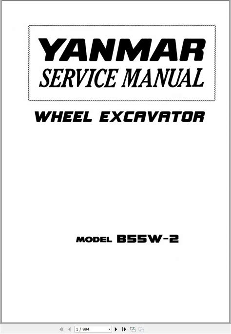 Collection Yanmar All Model Gb Pdf Operator Parts Service