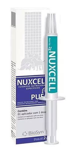 Nuxcell Pufa Suplemento Vitamínico Para Cães E Gatos 2gr