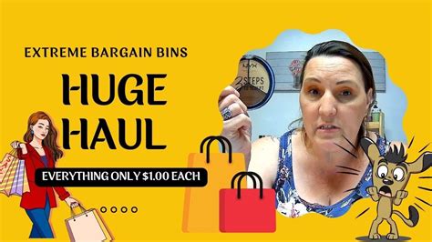 Huge Extreme Bargains Bin Haul 😲 Youtube