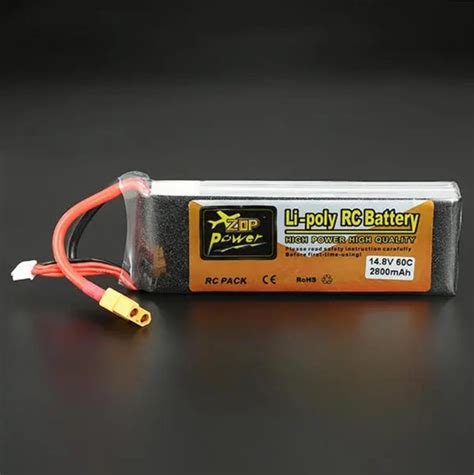 High Rate Discharge Lithium Battery 14 8v 2800mah 60c Lipo Battery For Rc Helicopter And Model