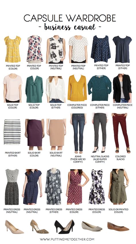 Business Casual Capsule Wardrobe Putting Me Together Bloglovin