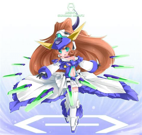 Safebooru 1girl Akihara Nakuru Aqua Eyes Armor Brown Hair Funnels