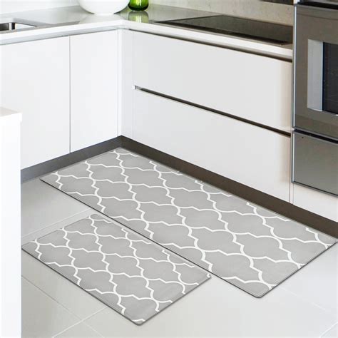 Weguard Kitchen Mats Waterproof And Non Slip Kitchen Rugs For Kitchen