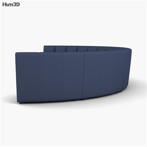 Eichholtz Lando Curved Modular Sofa 3d Model Download Sofa On