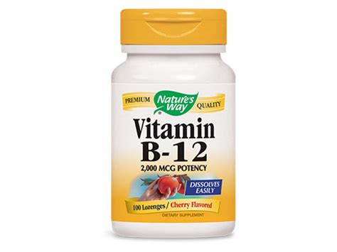 Витамин В12, Nature's Way, Таблетки х 100, 2000 mcg