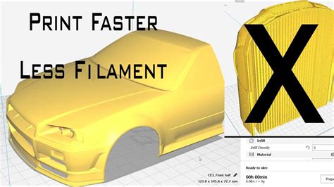 How To 3d Print Rc Car Body Fast And With Less Support Painting Rc Body