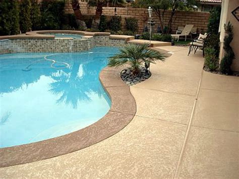 Free Colored Concrete Pool Deck Ideas With New Ideas Home Decorating