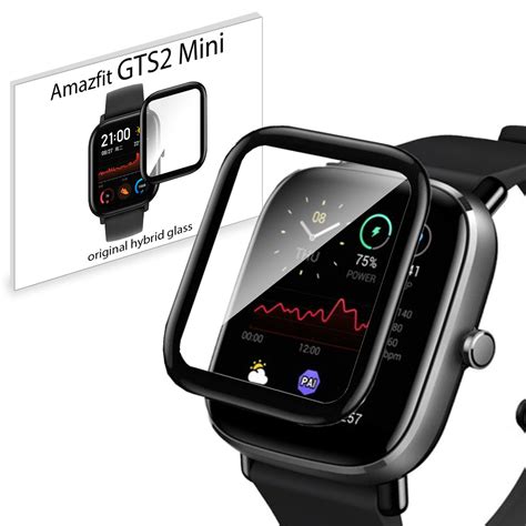 Grizz SZKŁO hybrydowe 3D do Amazfit GTS2 Mini Inny producent Sport