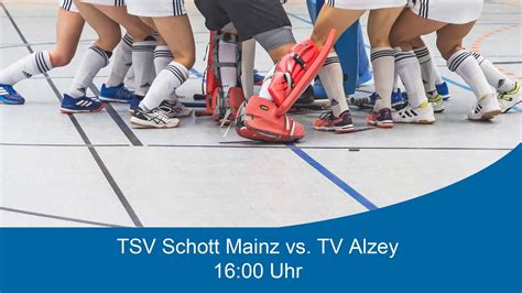 Damen Tsv Schott Mainz Vs Tv Alzey Herren Tsv Schott Mainz Vs