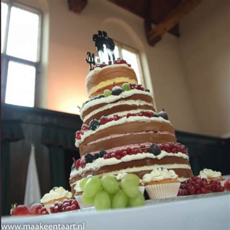 Naked Cake Als Bruidstaart Met Gezonde Ingredi Nten Zensitivity Recept