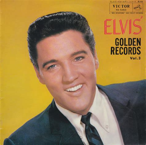 Album Elvis Golden Records Vol De Elvis Presley Sur Cdandlp