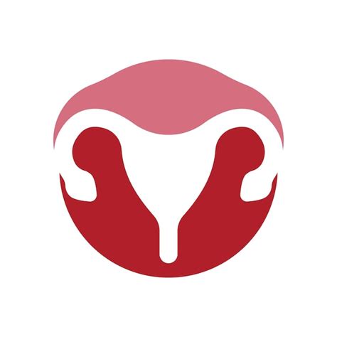 Premium Vector Uterus Vector Icon