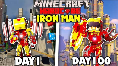 I Survived Days As A Ironman In Hardcore Minecraft Minecraft