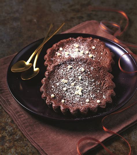 Recette Tartelettes Au Chocolat Mi Cuites Marie Claire