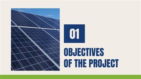 Solar Photovoltaic Plant Project Proposal