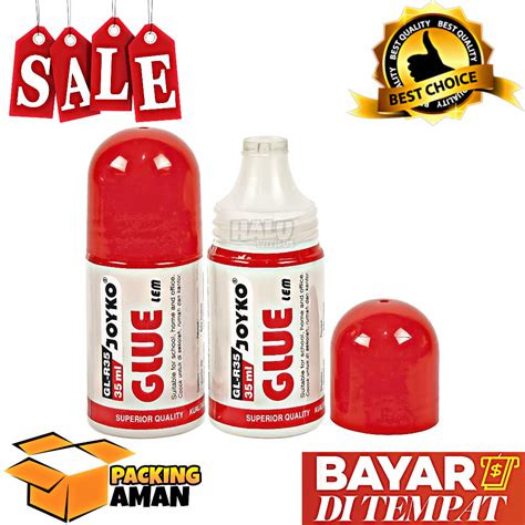 Jual Bisa Cod Promo Pcs Liquid Glue Lem Kertas Cair Joyko Gl R