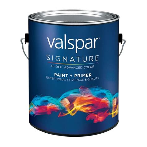 Valspar Signature Gallon Size Container Interior Satin Tintable Latex Base Paint And Primer In