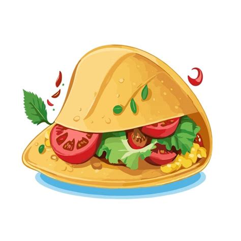 Premium Vector Taco Illustration Vector