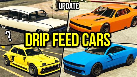 Gta Online All Drip Feed Cars San Andreas Mercenaries Dlc Youtube