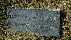 Emer Grigsby Poland M Morial Find A Grave