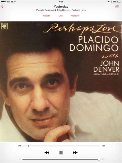 Perhaps Love Placido Domingo With John Denver Pl Cido Domingo John