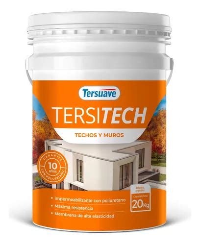 Tersitech Membrana Liquida Techos Y Muros Semimate Kg