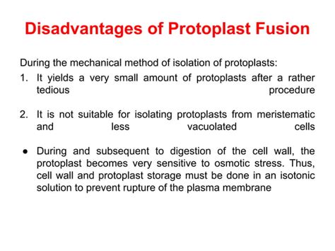 Protoplast Culture