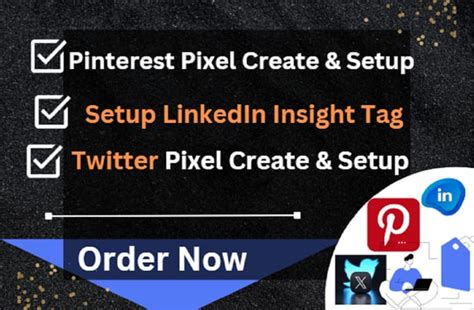 Setup Linkedin Twitter And Pinterest Pixel With Conversion Tracking