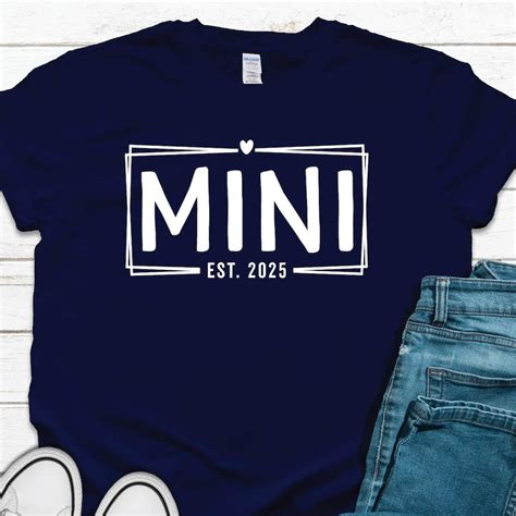 Hot Trending T Shirt With Promoted To Mini Shirt New Grandmother Shirt Baby Announcement Tee