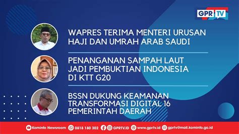 Penanganan Sampah Laut Jadi Pembuktian Indonesia Di Ktt G Kominfo