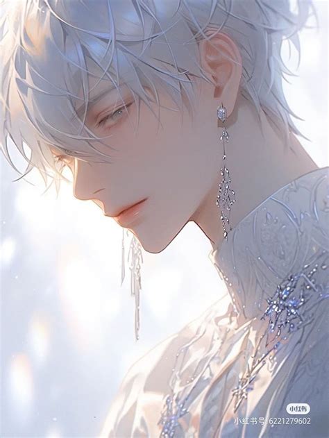 Pin By Meovere On Illusion Anime White Hair Boy White Hair Anime